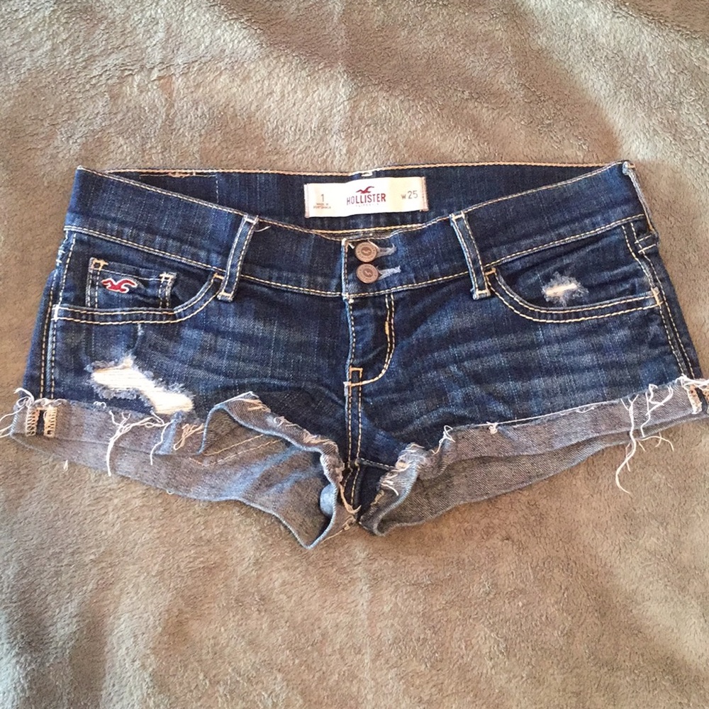 Hollister denim shorts